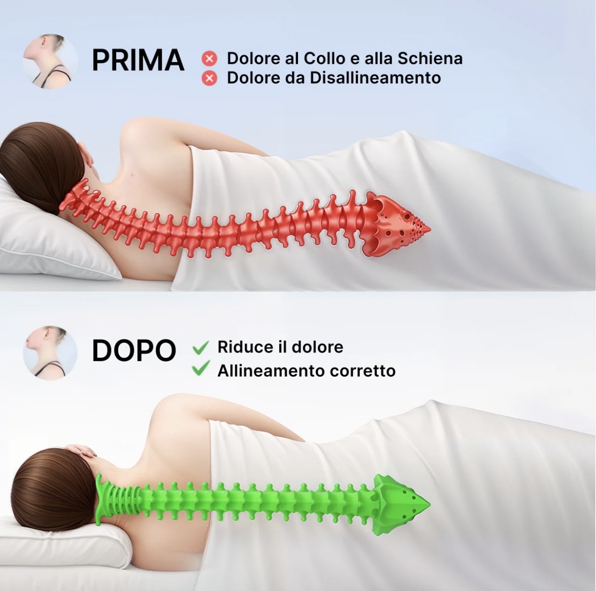 OrthoSleep™ - Sollievo Cervicale Nero